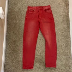 Women’s Red American Eagle Jeans